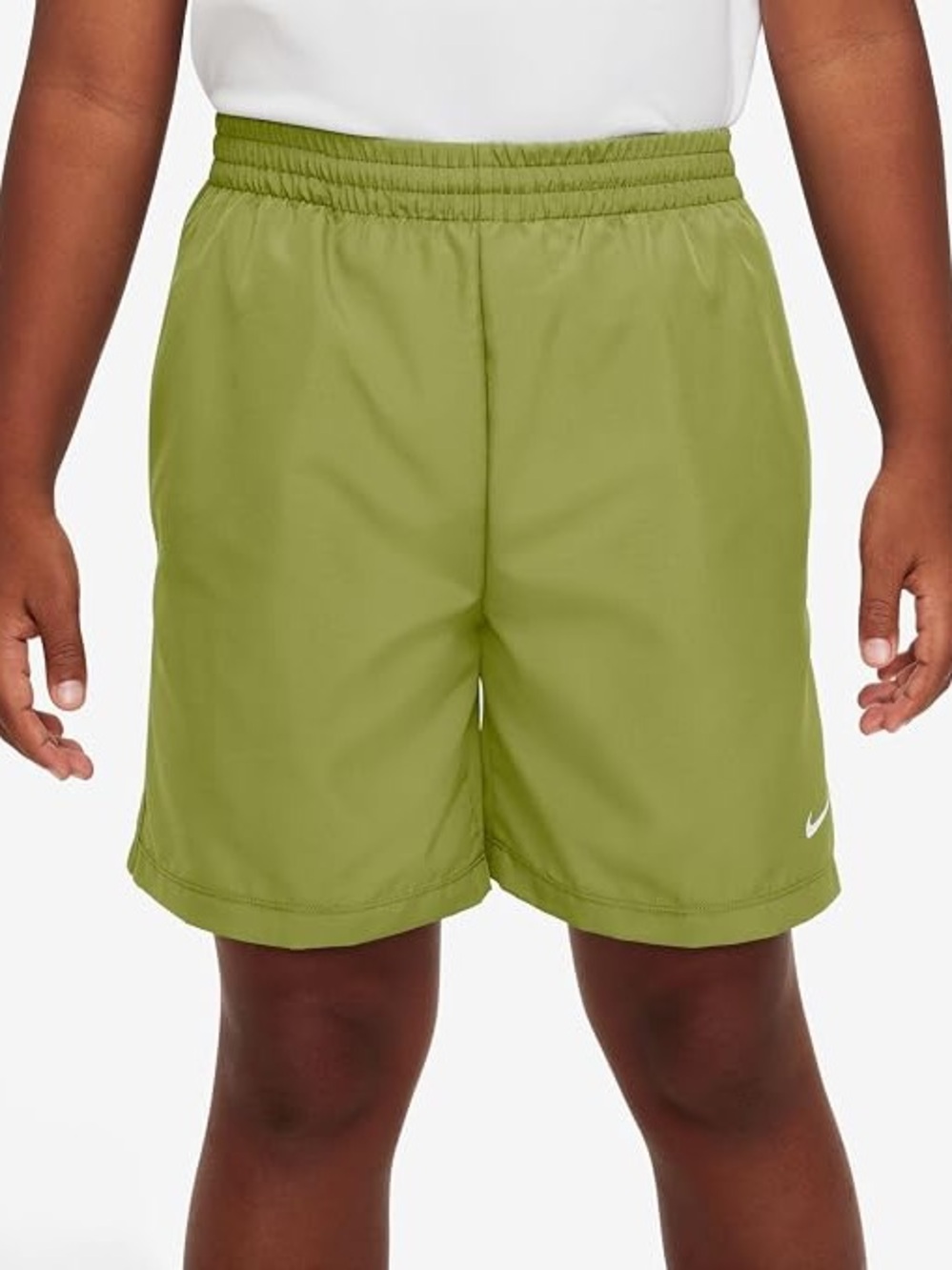 Nike Olive Athletic Kids' Shorts